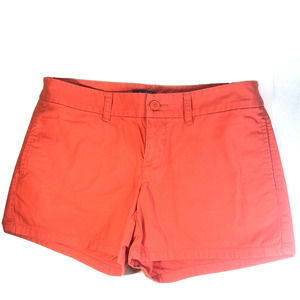 Women's Gap Hadley Short Casual Bright Coral Shorts SIZE 4 Inseam 3"